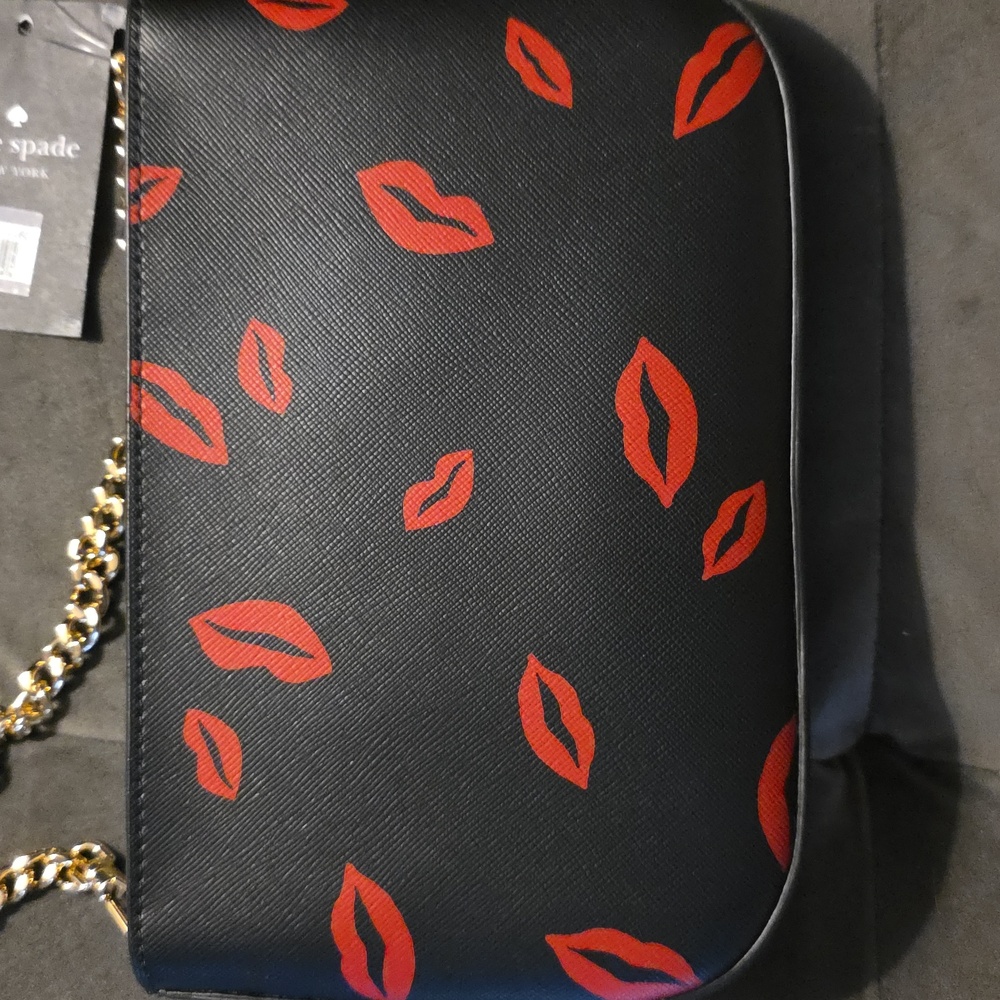 NWT Kate Spade Lip Toss Pochette And Card Holder Wrislet Set - Picture 4 of 6